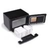 Chauffe-serviettes professionnel - Stérilisateur UV salon - Chauffe serviette esthétique - Appareil UV désinfection - Chauffe-serviettes compact - Stérilisateur serviettes UV - Équipement salon de coiffure - Chauffe serviette rapide - Appareil hygiène professionnelle - Chauffe-serviettes 6,6L