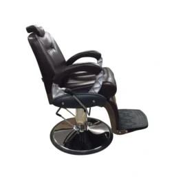 professional barber chair – vintage barber chair – adjustable barber chair – high-end barbershop furniture – industrial barber chair – M2 faux leather barber chair – reclining backrest barber chair – chrome base barber chair – client comfort barber chair – designer barber furniture – aluminum armrest barber chair – adjustable headrest barber chair – retro barber chair – sturdy barber chair – ergonomic barber chair – premium barbershop furniture – black leather barber chair – hydraulic adjustment barber chair – stable barber chair – trendy barber furniture