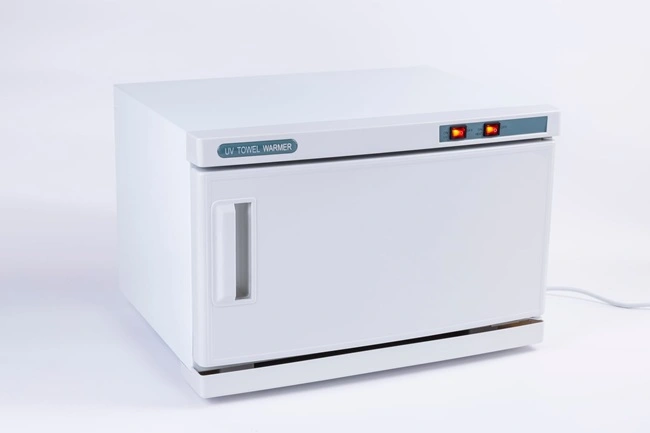 Chauffe‑serviettes professionnel – Stérilisateur UV salon – Chauffe serviette esthétique – Appareil UV désinfection – Chauffe‑serviettes compact – Stérilisateur serviettes UV – Équipement salon de coiffure – Chauffe serviette rapide – Appareil hygiène professionnelle – Chauffe‑serviettes 6,6L