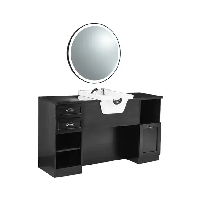 JULES B01 Barber Styling Station - JULES B01 vintage barber styling station - JULES B01 Hair Salon Styling Station - JULES B01 hairdressing station - Professional Hair Salon Furniture