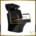 Prato Gold Shampoo Bowl - Prato Gold Wash Basin - Prato Gold Professional Shampoo Bowl - Prato Gold Professional Wash Basin - high-end hairdressing furniture