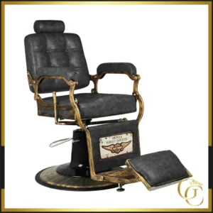 Fauteuil Barbier Vintage The Boss HD - chaise Barbier Vintage The Boss HD - Fauteuil de coiffure Barbier The Boss HD - chaise de coiffure Barbier The Boss HD - mobilier de coiffure haut de gamme