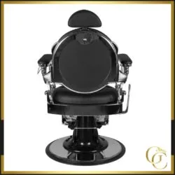 Giulio Silver Barber Chair - Giulio Silver Barber chair - Giulio Silver hairdressing chair - Giulio Silver styling chair - high-end hairdressing furniture