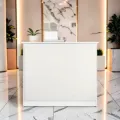 meuble accueil salon coiffure - comptoir réception professionnel - meuble réception blanc - comptoir accueil esthétique - mobilier accueil coiffure - meuble réception gabbiano - comptoir salon beauté - meuble accueil moderne - comptoir blanc capitonné - meuble réception pratique - meuble accueil avec tiroir - comptoir accueil design - meuble réception compact - mobilier professionnel salon - comptoir accueil fonctionnel