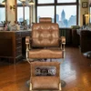 Fauteuil de Barbier The Boss BR - chaise Barbier Vintage The Boss BR - Fauteuil de coiffure Barbier The Boss BR - chaise de coiffure Barbier The Boss BR - mobilier de coiffure haut de gamme - barbershop - barbier
