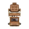 Fauteuil de Barbier The Boss BR - chaise Barbier Vintage The Boss BR - Fauteuil de coiffure Barbier The Boss BR - chaise de coiffure Barbier The Boss BR - mobilier de coiffure haut de gamme - barbershop - barbier