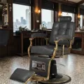 Barber Chair The Boss Old Black - Vintage Barber Chair The Boss BR - Barber Styling Chair The Boss Old Black - Barber Styling Chair The Boss Old Black - High-end Hairdressing Furniture - Barbershop - Barber