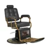 Fauteuil de Barbier The Boss Old black - chaise Barbier Vintage The Boss BR - Fauteuil de coiffure Barbier The Boss Old black - chaise de coiffure Barbier The Boss Old black - mobilier de coiffure haut de gamme - barbershop - barbier
