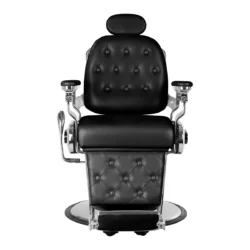 professional barber chair – vintage barber chair – adjustable barber chair – high-end barbershop furniture – industrial barber chair – M2 faux leather barber chair – reclining backrest barber chair – chrome base barber chair – client comfort barber chair – designer barber furniture – aluminum armrest barber chair – adjustable headrest barber chair – retro barber chair – sturdy barber chair – ergonomic barber chair – premium barbershop furniture – black leather barber chair – hydraulic adjustment barber chair – stable barber chair – trendy barber furniture