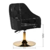 Alice BG (10) professional makeup chair – black velvet aesthetic chair – gold base beauty chair – adjustable makeup chair – rotating aesthetic armchair – quilted velvet chair – luxury beauty salon furniture – ergonomic makeup chair – modern design aesthetic chair – black and gold makeup armchair – premium beauty studio chair – comfortable aesthetic armchair – swivel makeup chair – high-end aesthetic furniture – elegant black velvet armchair – height-adjustable makeup chair – quilted backrest beauty chair – professional salon aesthetic chair – decorative makeup armchair – black velvet gold base chair