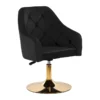 Alice BG (2) professional makeup chair – black velvet aesthetic chair – gold base beauty chair – adjustable makeup chair – rotating aesthetic armchair – quilted velvet chair – luxury beauty salon furniture – ergonomic makeup chair – modern design aesthetic chair – black and gold makeup armchair – premium beauty studio chair – comfortable aesthetic armchair – swivel makeup chair – high-end aesthetic furniture – elegant black velvet armchair – height-adjustable makeup chair – quilted backrest beauty chair – professional salon aesthetic chair – decorative makeup armchair – black velvet gold base chair