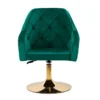 Alice GG (3) professional makeup chair – black velvet aesthetic chair – gold base beauty chair – adjustable makeup chair – rotating aesthetic armchair – quilted velvet chair – luxury beauty salon furniture – ergonomic makeup chair – modern design aesthetic chair – black and gold makeup armchair – premium beauty studio chair – comfortable aesthetic armchair – swivel makeup chair – high-end aesthetic furniture – elegant black velvet armchair – height-adjustable makeup chair – quilted backrest beauty chair – professional salon aesthetic chair – decorative makeup armchair – black velvet gold base chair