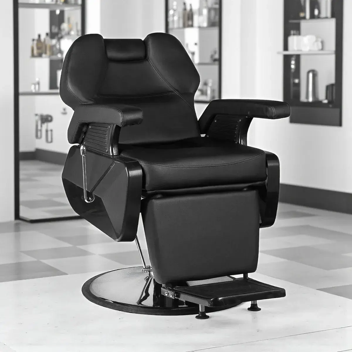 Fauteuil Barbier New York - chaise de barbier New York - Fauteuil de Barbier New York - Fauteuil de Coiffure New York - Chaise de coiffure New York