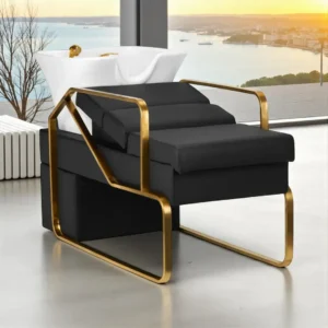 Bac à Shampooing Professionnel Emma - Bac de lavage Professionnel Emma - Bac à Shampooing salon de coiffure - Bac de lavage allongé - Bac à shampoing allongé