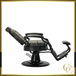 Wolf Old Green Barber Chair - Wolf Old Green Barber Chair - Wolf Old Green Barber Chair - Wolf Old Green Barber Styling Chair - high-end salon furniture
