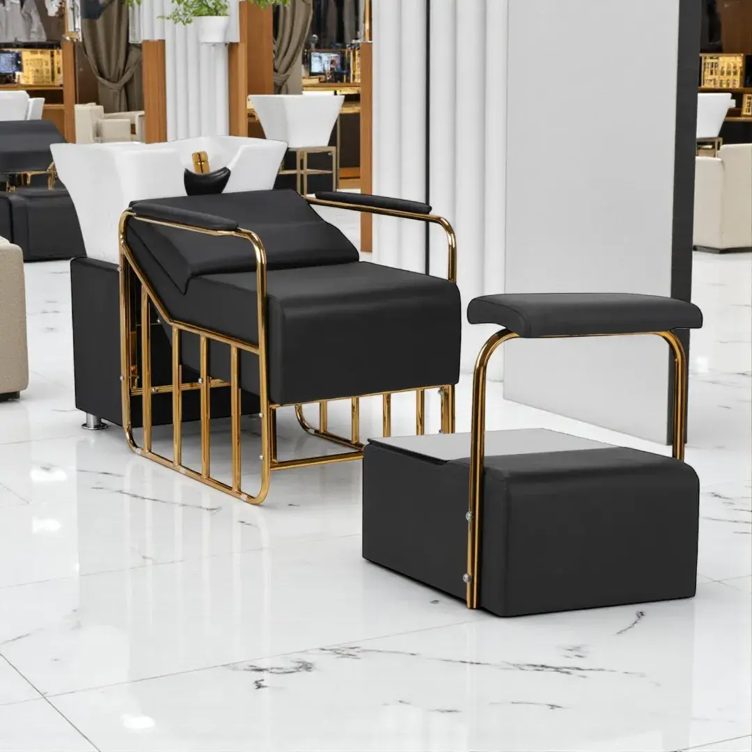 Mayka Bac à Shampoing Mayka - Bac de lavage Professionnel Mayka - Bac à Shampoing Professionnel Mayka - Bac à Shampoing salon de coiffure - mobilier de coiffure haut de gamme