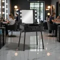 Valise de maquillage Viola Noir - table de maquillage Viola noir - table de maquillage professionnelle - mobilier de maquillage professionnel - mobilier esthétique professionnel