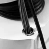 Bac à shampooing professionnel - Bac de lavage coiffure - Meuble pour salon de coiffure - Mobilier de coiffure design - Fauteuil de lavage ergonomique - Mobilier de coiffure haut de gamme - meuble pour salon de coiffure - Bac à shampoing doré et noir - Équipement de coiffure professionnel