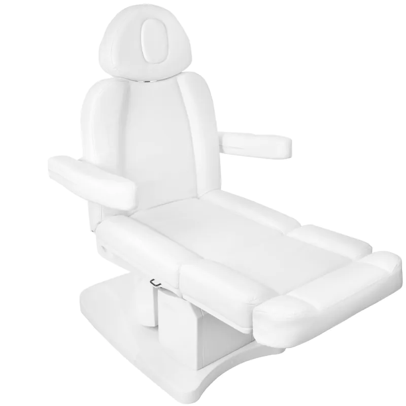 Fauteuil esthétique Azzurro 708A W chauffant - Fauteuil de soins électrique Azzurro 708A W - Fauteuil esthétique professionnel Azzurro 708A W - Fauteuil de soins esthétique électrique 4 moteurs - Fauteuil Esthétique Électrique Chauffant - Mobilier esthétique professionnel
