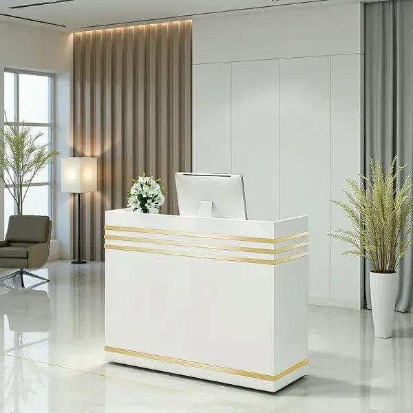 Perla Reception Counter - Perla Cash Counter - Perla Reception Furniture - Reception furniture for hair salon - professional hairdressing furniture