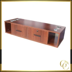 Raven Br wall-mounted styling station - suspended hairdressing furniture - Professional wall-mounted styling station - Styling station for hair salon - professional hairdressing furniture