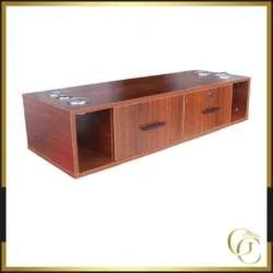 Raven Br wall-mounted styling station - suspended hairdressing furniture - Professional wall-mounted styling station - Styling station for hair salon - professional hairdressing furniture