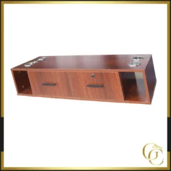 Raven Br wall-mounted styling station - suspended hairdressing furniture - Professional wall-mounted styling station - Styling station for hair salon - professional hairdressing furniture