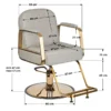 Fauteuil de Coiffure ACRI - chaise de Coiffure ACRI - fauteuil de coiffure professionnel - mobilier pour salon de coiffure - mobilier de coiffure professionnel - mobicoiff - groupe coiff - malys - salon de coiffeur