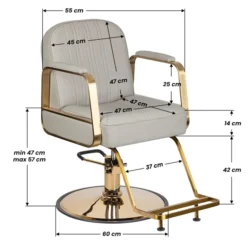 ACRI Styling Chair - ACRI Hairdressing Chair - Professional Styling Chair - Hair Salon Furniture - Professional Hairdressing Furniture - Mobicoiff - Groupe Coiff - Malys - Hairdresser Salon
