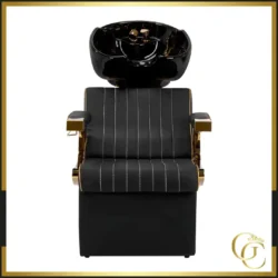 Bac de Lavage Professionnel Aurelius -Bac à shampoing Aurelius - mobilier de coiffure professionnel - bac à shampoing pour salon de coiffure - fauteuil barbier