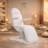 fauteuil esthétique électrique, fauteuil de soins esthétique, mobilier esthétique professionnel, table de soin électrique, fauteuil spa électrique, chaise esthétique motorisée, fauteuil esthétique réglable.