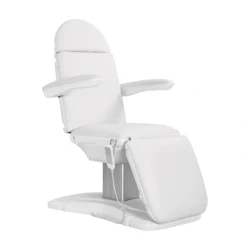Electric aesthetic chair, aesthetic treatment chair, professional aesthetic furniture, electric treatment table, electric spa chair, motorized aesthetic chair, adjustable aesthetic chair.