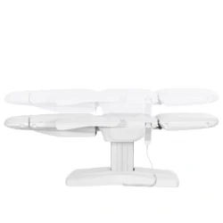 Eclipse 3 White (6) Electric aesthetic chair, aesthetic treatment chair, professional aesthetic furniture, electric treatment table, electric spa chair, motorized aesthetic chair, adjustable aesthetic chair.