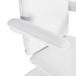 Eclipse 3 White (7) Electric aesthetic chair, aesthetic treatment chair, professional aesthetic furniture, electric treatment table, electric spa chair, motorized aesthetic chair, adjustable aesthetic chair.