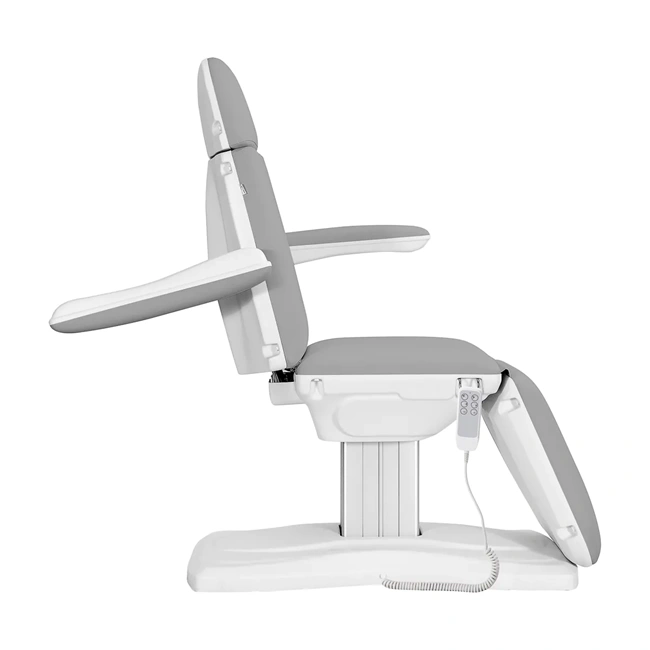 Electric aesthetic chair, aesthetic treatment chair, professional aesthetic furniture, electric treatment table, electric spa chair, motorized aesthetic chair, adjustable aesthetic chair.