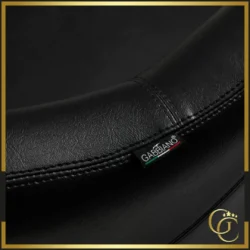 Fauteuil de Coiffure NOUR Black Gold (2) Fauteuil de Coiffure NOUR Black Gold - Chaise de coiffure NOUR Black Gold - Meuble pour salon de coiffure - Mobilier de coiffure professionnel - Fauteuil de coupe NOUR