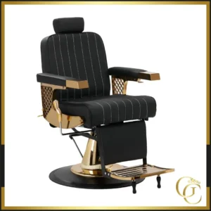 Fauteuil de barbier Aurelius -Fauteuil barbier Aurelius - mobilier de coiffure professionnel - bac à shampoing Aurelius - Fauteuil de coiffure barbier