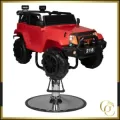 Fauteuil de coiffure enfant SUV (3) Fauteuil de coiffure enfant SUV - Meuble pour salon de coiffure - Fauteuil de coiffeur enfant voiture SUV - Chaise coiffure enfant voiture SUV - Fauteuil de coiffure en forme de voiture SUV - Fauteuil de coiffure pour enfant SUV