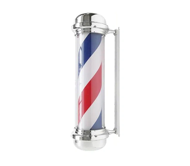 Enseigne barbier lumineuse – Barber pole professionnel – Enseigne salon de coiffure – Signalétique barbershop – Lampe barber rotative – Enseigne LED barbier – Accessoire façade salon – Barber pole extérieur – Enseigne coiffure rétro – Matériel barbier haut de gamme