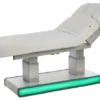 table de massage électrique – table esthétique 4 moteurs – table de spa chauffante – mobilier esthétique haut de gamme – table de soins professionnelle – lit de massage motorisé – table spa LED – table esthétique PU blanc – équipement spa professionnel – table de massage premium