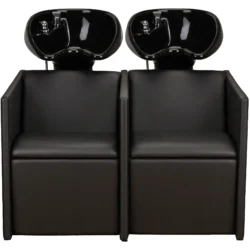 Bac de lavage LUNA 2 Places (13) Bac à shampoing LUNA 2 Places - Bac de lavage LUNA 2 Places - Bac de lavage pour salon de coiffure - Meuble pour salon de coiffure - Mobilier de coiffure professionnel