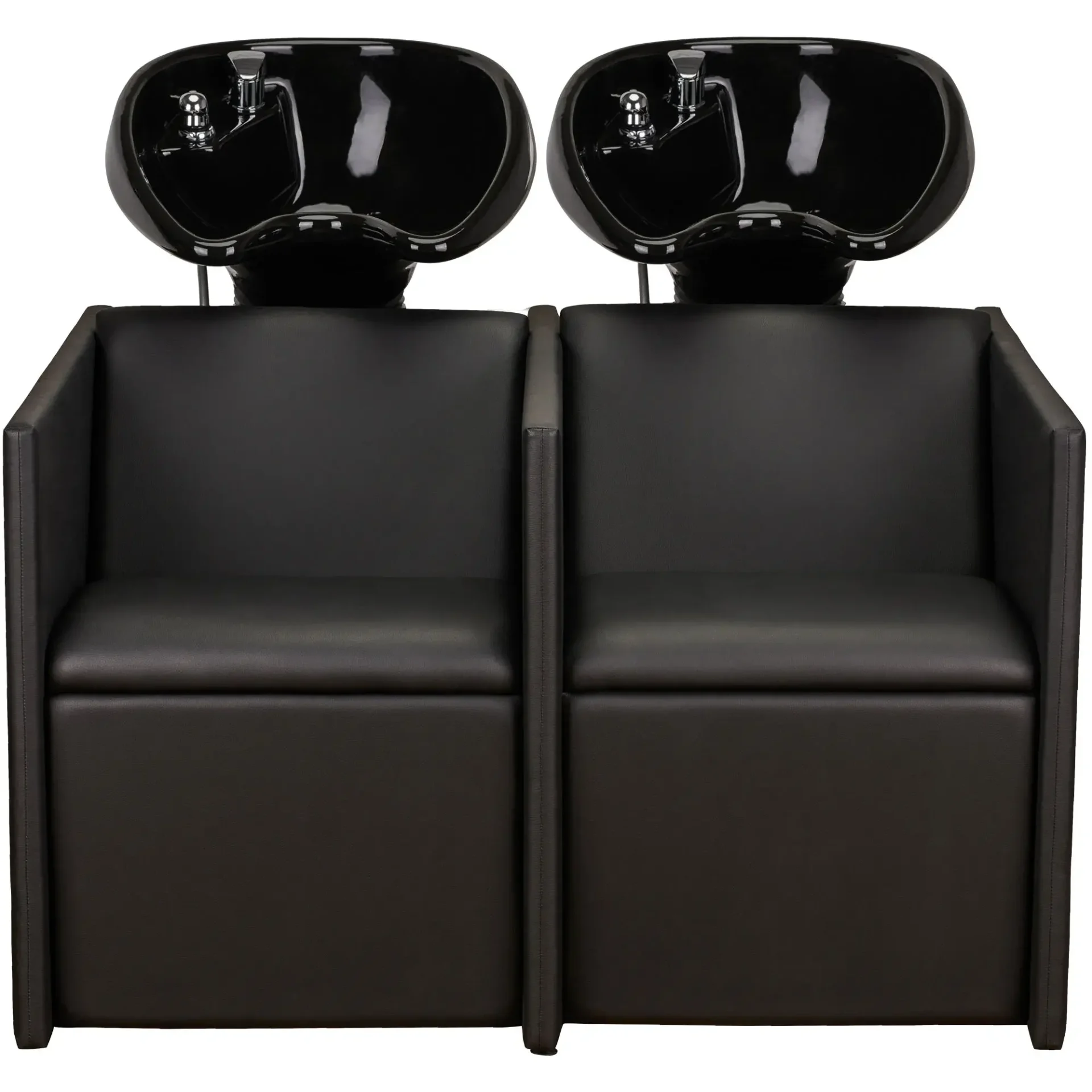 Bac à shampoing LUNA 2 Places - Bac de lavage LUNA 2 Places - Bac de lavage pour salon de coiffure - Meuble pour salon de coiffure - Mobilier de coiffure professionnel