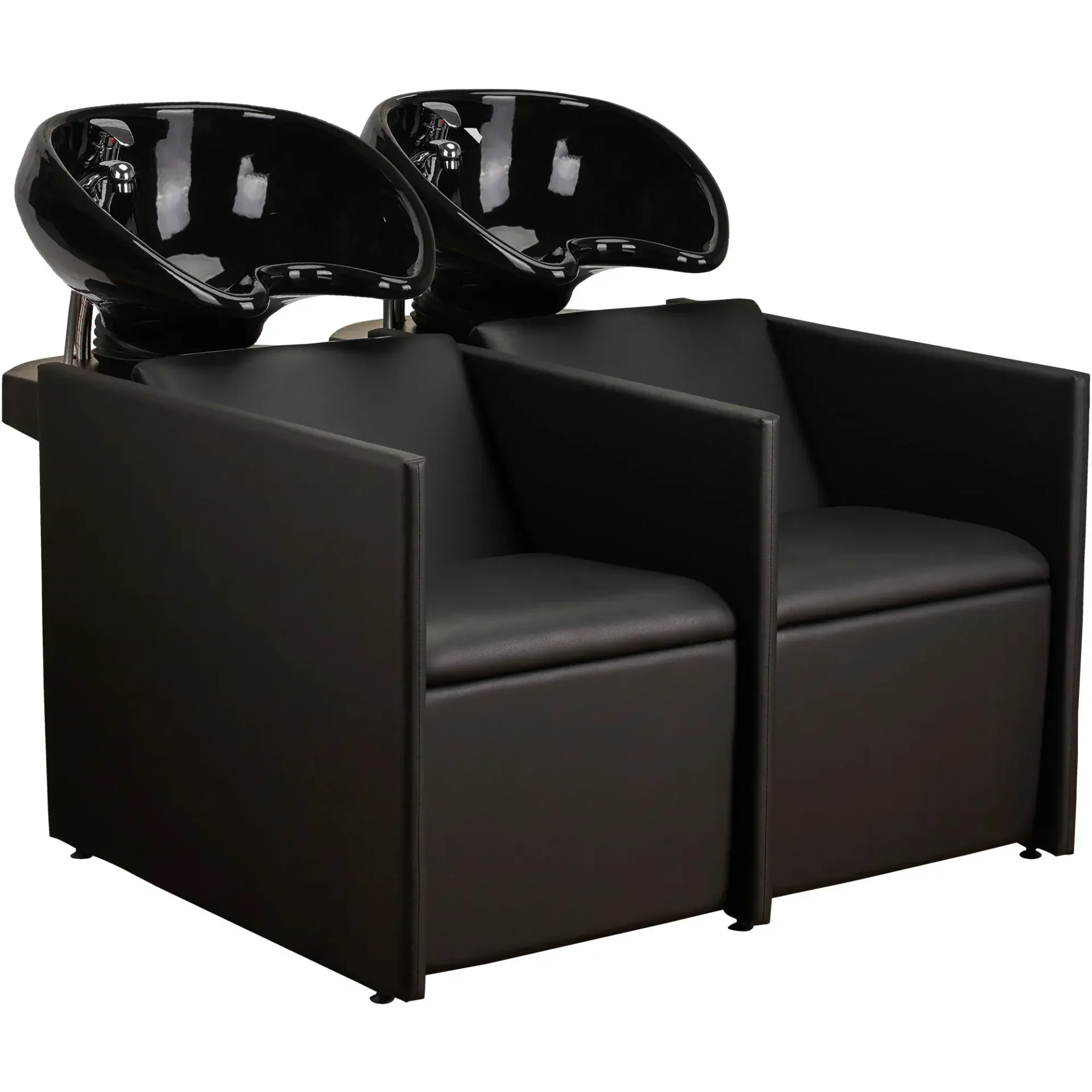 Bac à shampoing LUNA 2 Places - Bac de lavage LUNA 2 Places - Bac de lavage pour salon de coiffure - Meuble pour salon de coiffure - Mobilier de coiffure professionnel