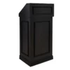 LEXUS MINI Wenge Reception Counter (1) reception counter LEXUS MINI Wengé - counter cashier LEXUS MINI Wengé - Hairdressing salon furniture - Hairdressing salon furniture - Professional hairdressing furniture