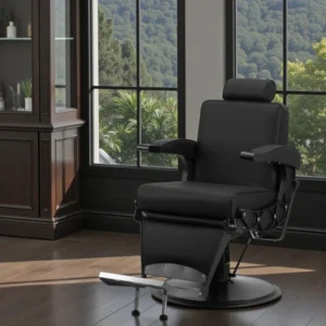 fauteuil de barbier continental - mobilier de barbier professionnel - fauteuil barbier continental - fauteuil barbier vintage - chaise barbier vintage