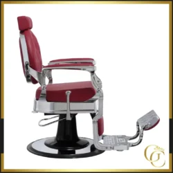 Fauteuil de barbier clovis red - Fauteuil Barbier Clovis - fauteuil barbier professionnel - professional barber chairs - professional barber chairs - professional barber chairs