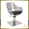 Fauteuil de Coiffure GHOST Silver- Fauteuil de coiffure professionnel GHOST - Chaise de coiffure pour femme - Fauteuil de Coupe GHOST - Meuble pour salon de coiffure