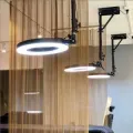 Ring Light (1) Ring Light Professionnel Mural - Ring Light Professionnel Suspendé - Ring Light LED - Ring Light LED - Professional hairdressing equipment