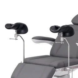 SIMUS GYN (11) electric gynecological chair – gynecological examination table – professional medical chair – motorized gynecological chair – electric examination chair – ergonomic medical furniture – rotating gynecological chair – electric medical table – adjustable medical chair – gynecological leg rests – swiveling examination chair – gray PU medical chair – high-end gynecological chair – 4-motor medical chair – medical examination table