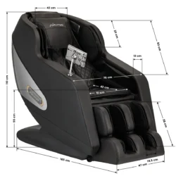 Sakura Confort Plus_806 Noir (1) Fauteuil de massage sakura confort plus 806 noir - Fauteuil massant de luxe - Fauteuil de massage professionnel - Fauteuil de massage SPA - Fauteuil de massage haut de gamme